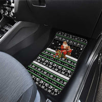 Santa Claus Fishing Christmas Car Mats Xmas Holiday Patterns - Wonder Print Shop