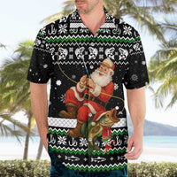 Santa Claus Fishing Christmas Hawaiian Shirt Xmas Holiday Patterns - Wonder Print Shop