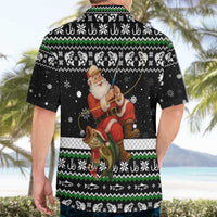 Santa Claus Fishing Christmas Hawaiian Shirt Xmas Holiday Patterns - Wonder Print Shop