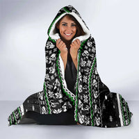 Santa Claus Fishing Christmas Hooded Blanket Xmas Holiday Patterns - Wonder Print Shop