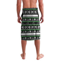 Santa Claus Fishing Christmas Lavalava Xmas Holiday Patterns - Wonder Print Shop