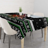 Santa Claus Fishing Christmas Tablecloth Xmas Holiday Patterns - Wonder Print Shop