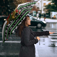 Santa Claus Fishing Christmas Umbrella Xmas Holiday Patterns - Wonder Print Shop
