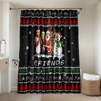 Santa Claus Jesus Friend of Christmas Bathroom Set Xmas Holiday Patterns - Wonder Print Shop