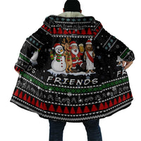 Santa Claus Jesus Friend of Christmas Cloak Xmas Holiday Patterns - Wonder Print Shop