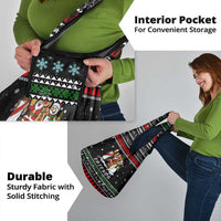 Santa Claus Jesus Friend of Christmas Grocery Bag Xmas Holiday Patterns - Wonder Print Shop