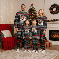 Santa Claus Jesus Friend of Christmas Pajama Set Xmas Holiday Patterns - Wonder Print Shop