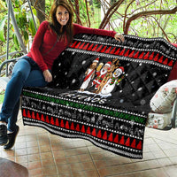 Santa Claus Jesus Friend of Christmas Quilt Xmas Holiday Patterns - Wonder Print Shop