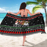 Santa Claus Jesus Friend of Christmas Sarong Xmas Holiday Patterns - Wonder Print Shop