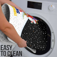 Santa Claus Ski My Life Is Going Downhill Christmas Bathroom Set Xmas Holiday Patterns - Wonder Print Shop