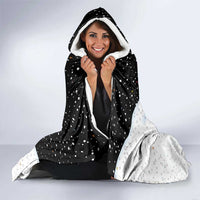 Santa Claus Ski My Life Is Going Downhill Christmas Hooded Blanket Xmas Holiday Patterns - Wonder Print Shop