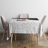 Santa Claus Ski My Life Is Going Downhill Christmas Tablecloth Xmas Holiday Patterns - Wonder Print Shop