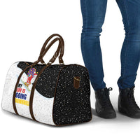 Santa Claus Ski My Life Is Going Downhill Christmas Travel Bag Xmas Holiday Patterns - Wonder Print Shop