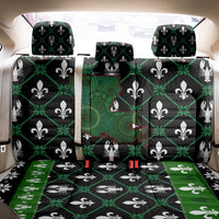 Louisiana USA Symbols Pattern Christmas Back Car Seat Cover Xmas Holiday Patterns - Wonder Print Shop