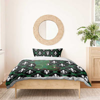 Louisiana USA Symbols Pattern Christmas Bedding Set Xmas Holiday Patterns - Wonder Print Shop