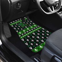 Louisiana USA Symbols Pattern Christmas Car Mats Xmas Holiday Patterns - Wonder Print Shop
