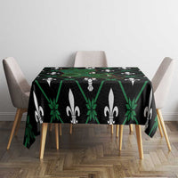Louisiana USA Symbols Pattern Christmas Tablecloth Xmas Holiday Patterns - Wonder Print Shop