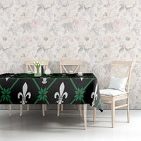 Louisiana USA Symbols Pattern Christmas Tablecloth Xmas Holiday Patterns - Wonder Print Shop