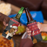 Lovely Beagle Christmas 4 in 1 Can Cooler Tumbler Xmas Holiday Patterns - Wonder Print Shop