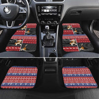 Lovely Beagle Christmas Car Mats Xmas Holiday Patterns - Wonder Print Shop
