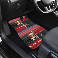 Lovely Beagle Christmas Car Mats Xmas Holiday Patterns - Wonder Print Shop