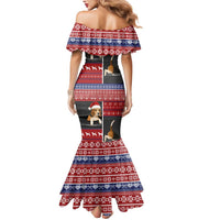 Lovely Beagle Christmas Mermaid Dress Xmas Holiday Patterns - Wonder Print Shop