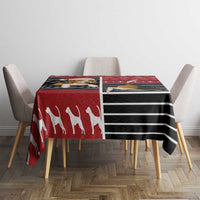 Lovely Beagle Christmas Tablecloth Xmas Holiday Patterns - Wonder Print Shop