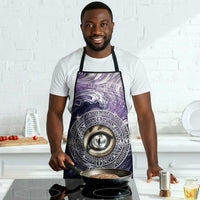 Pakhet Panther Apron with Cosmic Feline Eye on Starry Night River