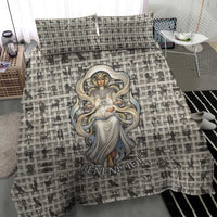Renenutet Bedding Set with Bread Ring and Eye of Horus in Egyptian Nourishment