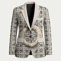 Renenutet Blazer with Bread Ring and Eye of Horus in Egyptian Nourishment