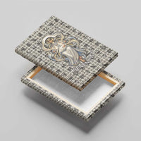 Renenutet Canvas Wall Art with Bread Ring and Eye of Horus in Egyptian Nourishment