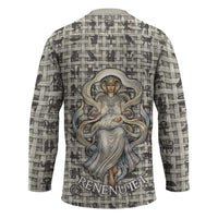 Renenutet Hockey Jersey with Bread Ring and Eye of Horus in Egyptian Nourishment