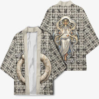 Renenutet Kimono with Bread Ring and Eye of Horus in Egyptian Nourishment