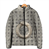 Renenutet Padded Jacket with Bread Ring and Eye of Horus in Egyptian Nourishment