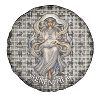 Renenutet Spare Tire Cover with Bread Ring and Eye of Horus in Egyptian Nourishment