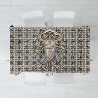 Renenutet Tablecloth with Bread Ring and Eye of Horus in Egyptian Nourishment