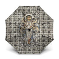 Renenutet Umbrella with Bread Ring and Eye of Horus in Egyptian Nourishment