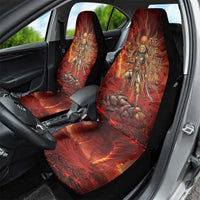 Sekhmet Car Seat Cover Egyptian Fiery Lioness Head and Ancient Warrior