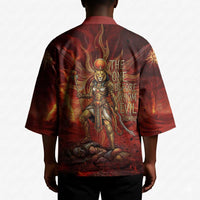 Sekhmet Kimono Egyptian Fiery Lioness Head and Ancient Warrior