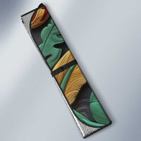 Sekhmet Auto Sun Shade with Eye of Ra and Sacred Lion Symbol in Egyptian Healer