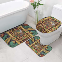 Sekhmet Bathroom Set with Eye of Ra and Sacred Lion Symbol in Egyptian Healer