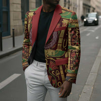 Sekhmet Blazer with Eye of Ra and Sacred Lion Symbol in Egyptian Healer