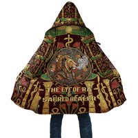 Sekhmet Cloak with Eye of Ra and Sacred Lion Symbol in Egyptian Healer