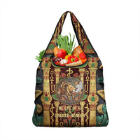 Sekhmet Grocery Bag with Eye of Ra and Sacred Lion Symbol in Egyptian Healer