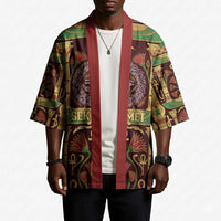 Sekhmet Kimono with Eye of Ra and Sacred Lion Symbol in Egyptian Healer