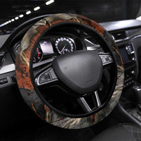 Menhit Egyptian Steering Wheel Cover Warrior Goddess Fiery Lion Eye Arrows and Blood Battle