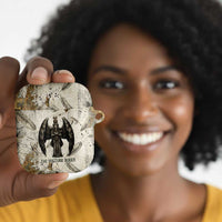 Mut AirPods Case Vulture Queen Egyptian Mother Goddess Wings Feathers