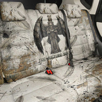 Mut Back Car Seat Cover Vulture Queen Egyptian Mother Goddess Wings Feathers