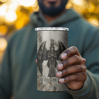 Mut 4 in 1 Can Cooler Tumbler Vulture Queen Egyptian Mother Goddess Wings Feathers