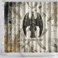 Mut Shower Curtain Vulture Queen Egyptian Mother Goddess Wings Feathers
